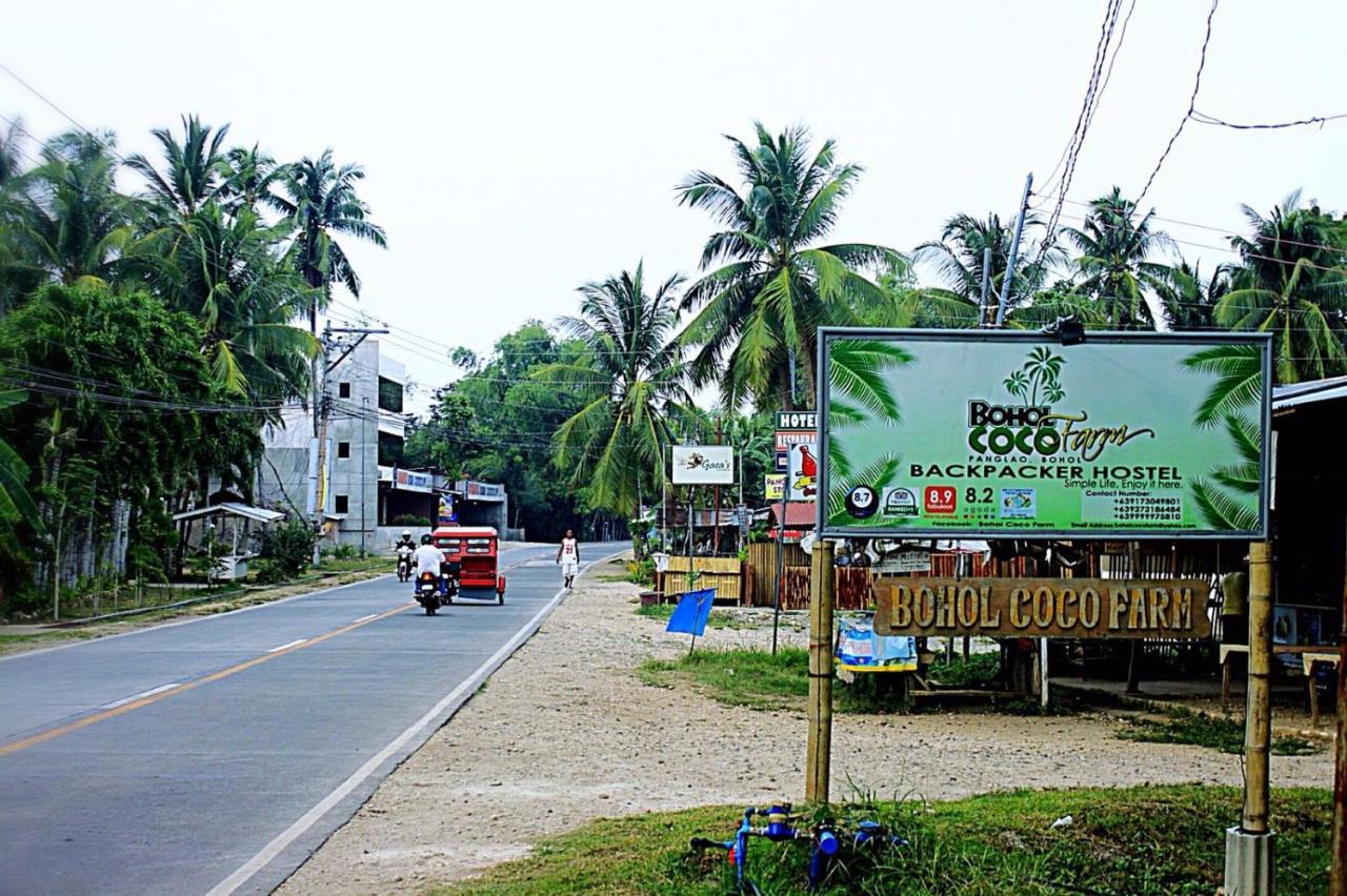 Hostel Bohol Coco Farm Panglao Exterior foto